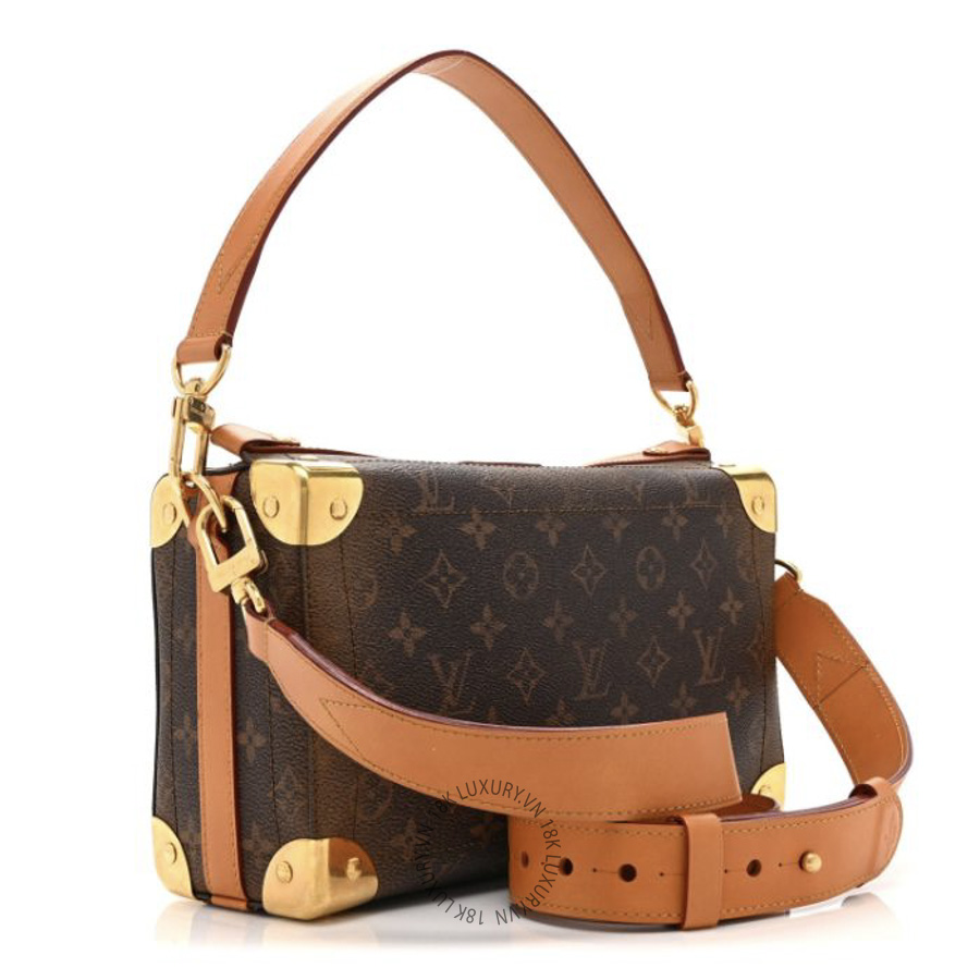 Túi Xách Hộp Đeo Chéo Louis Vuitton Monogram Soul Trunk East West NSBD493