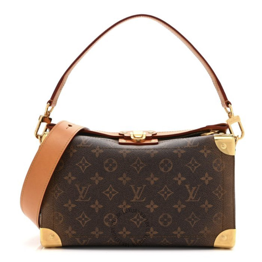 Túi Xách Hộp Đeo Chéo Louis Vuitton Monogram Soul Trunk East West NSBD493