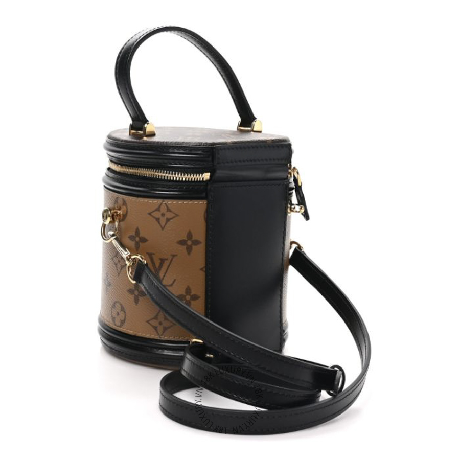 Túi Xách Hộp Đeo Chéo Louis Vuitton Reverse Monogram Cannes MNGR535