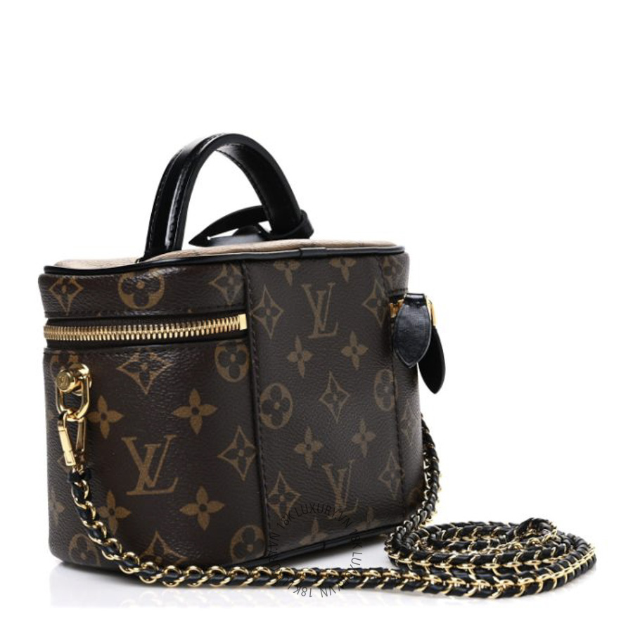 Túi Xách Hộp Đeo Chéo Louis Vuitton Reverse Monogram Vanity PM MNGR597