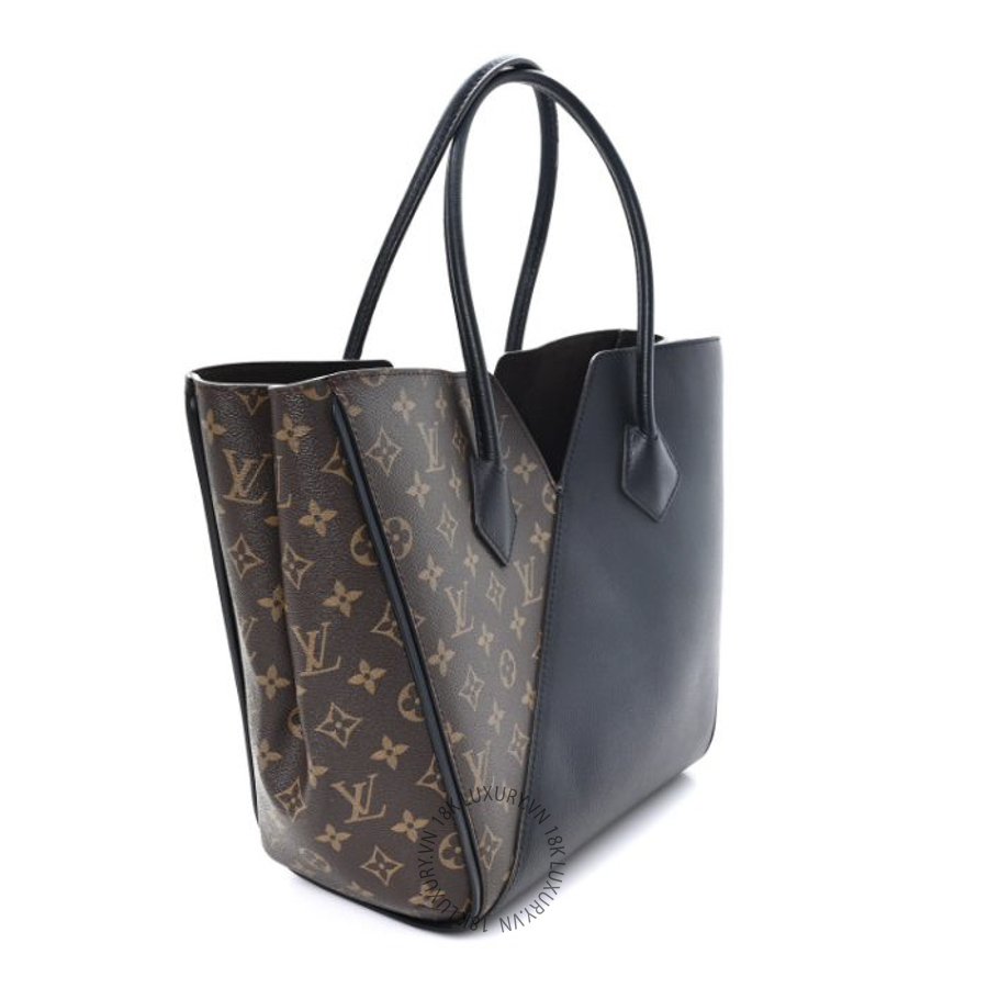 Túi Xách Louis Vuitton Calfskin Monogram Kimono Tote Black NSBD878