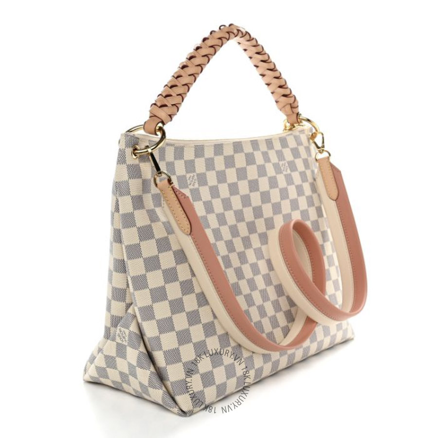 Túi Xách Louis Vuitton Damier Azur Beaubourg Hobo MM MNGR301