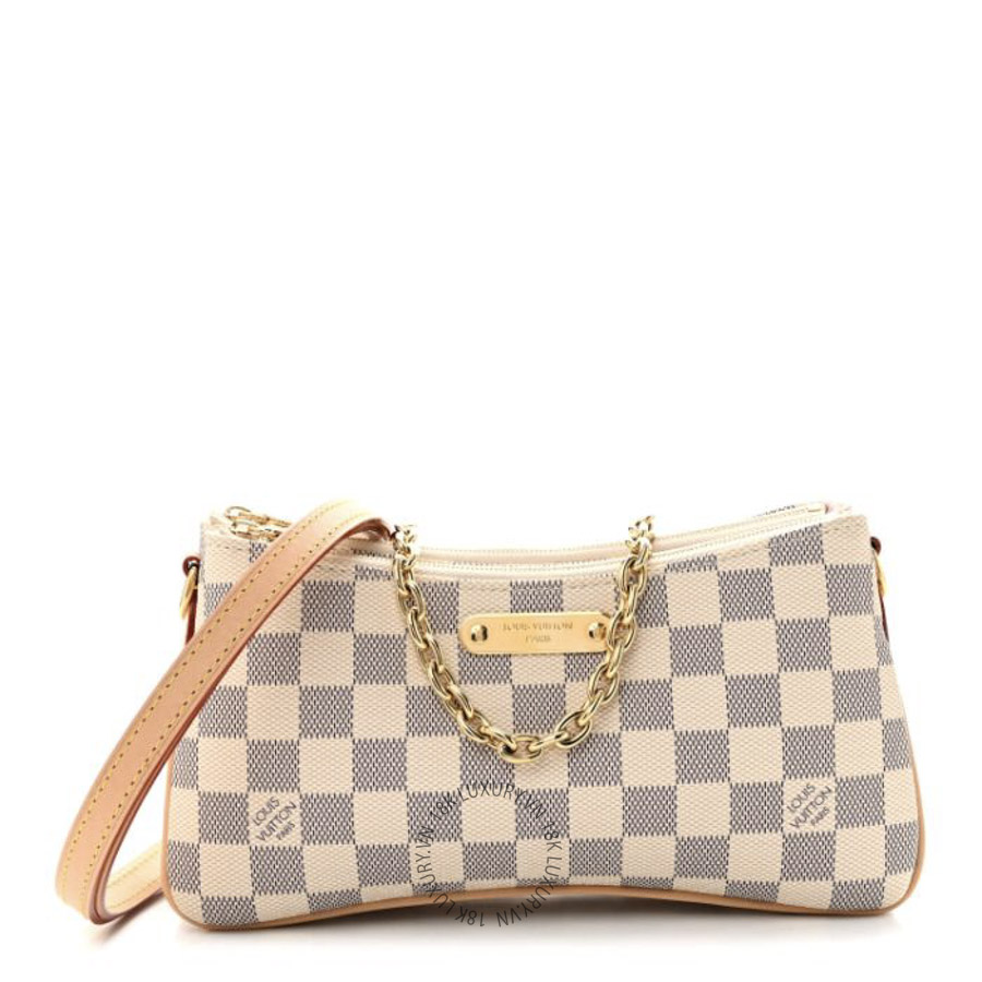 Túi Xách Louis Vuitton Damier Azur Liv Pochette MNGR166