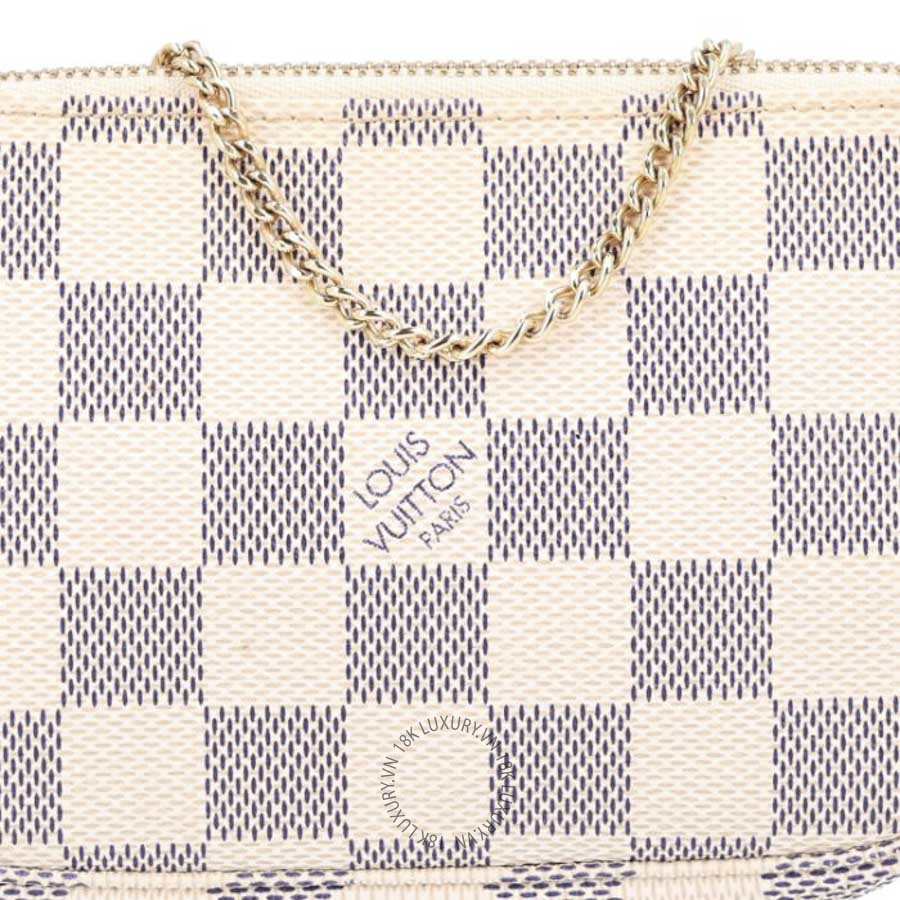 Túi Xách Louis Vuitton Damier Azur Mini Pochette Accessories NSBD233 18 Túi Xách Louis Vuitton Damier Azur Mini Pochette Accessories NSBD233