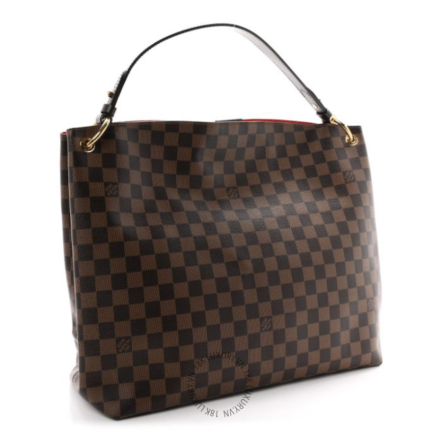 Túi Xách Louis Vuitton Damier Ebene Brown Graceful MM MNGR014