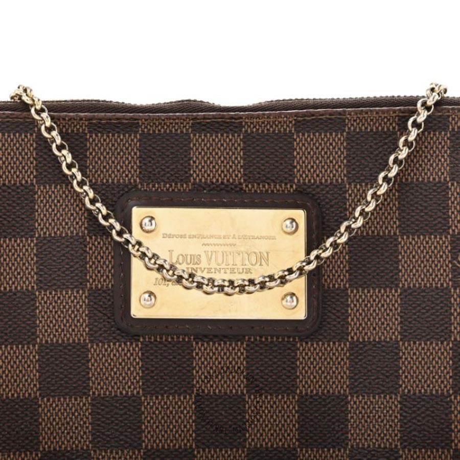 Túi Xách Louis Vuitton Damier Ebene Eva Clutch NSBD322 18 Túi Xách Louis Vuitton Damier Ebene Eva Clutch NSBD322
