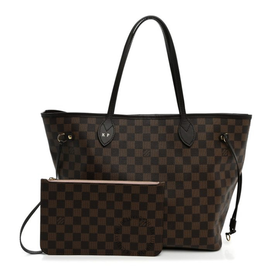 Túi Xách Louis Vuitton Damier Ebene Neo Neverfull MM Rose Ballerine MNGR539