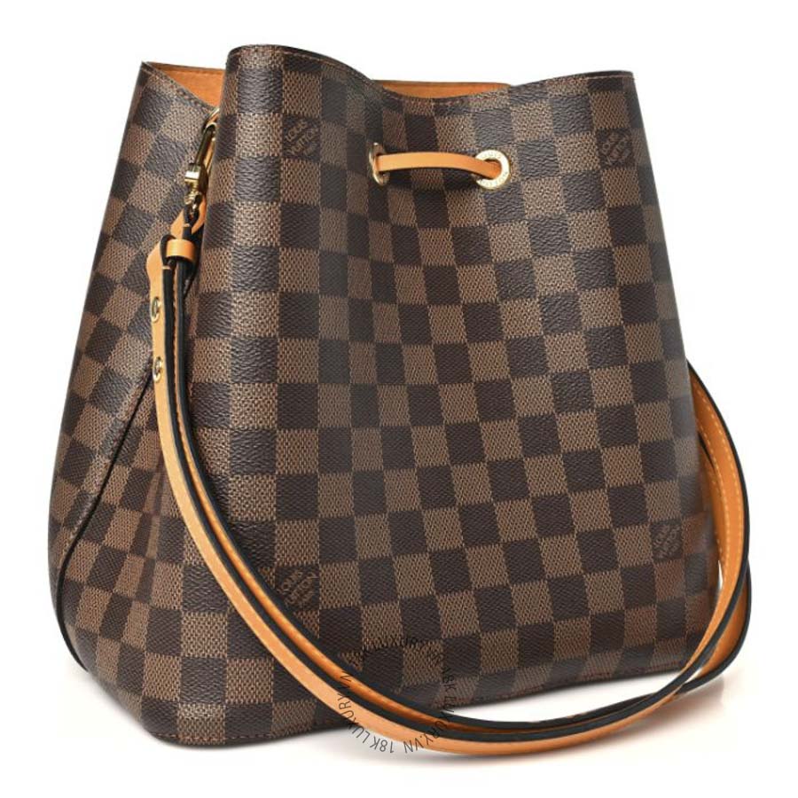 Túi Xách Louis Vuitton Damier Ebene Neonoe MM Safran NSBD764