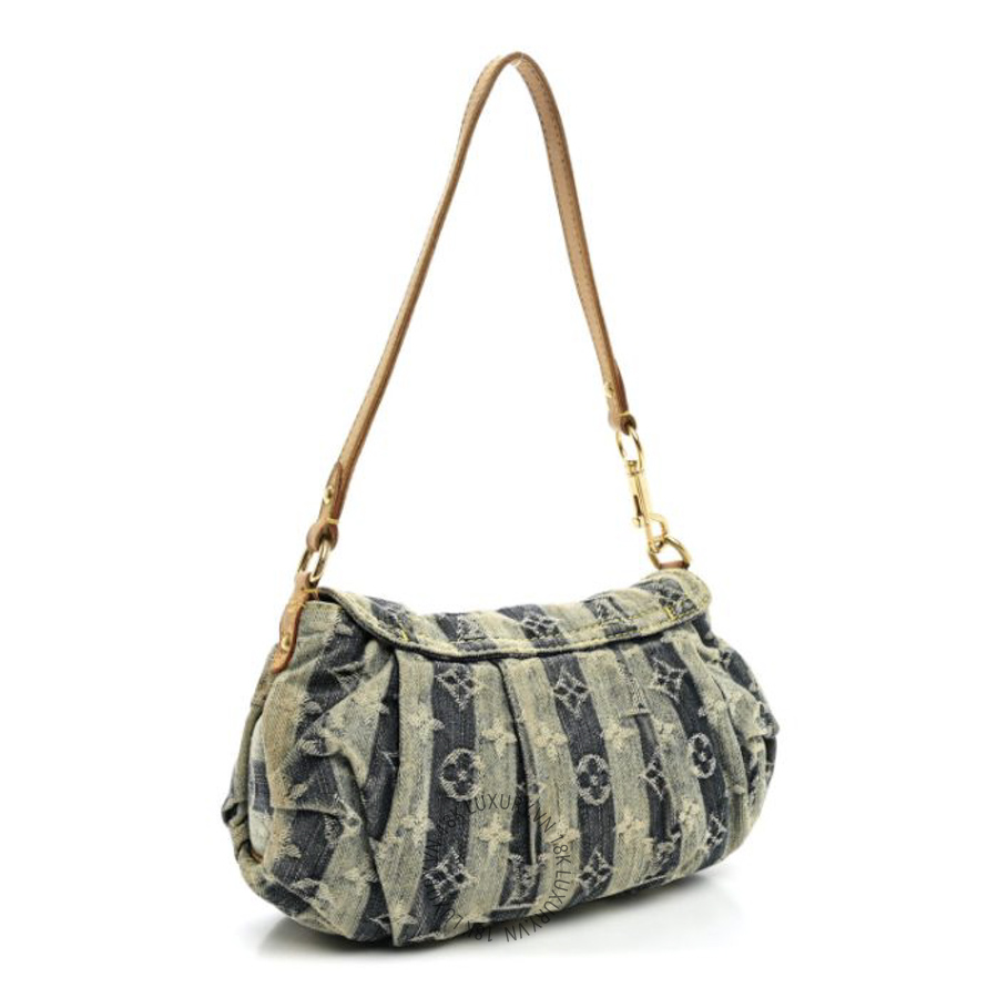 Túi Xách Louis Vuitton Denim Raye Mini Pleaty MNGR038