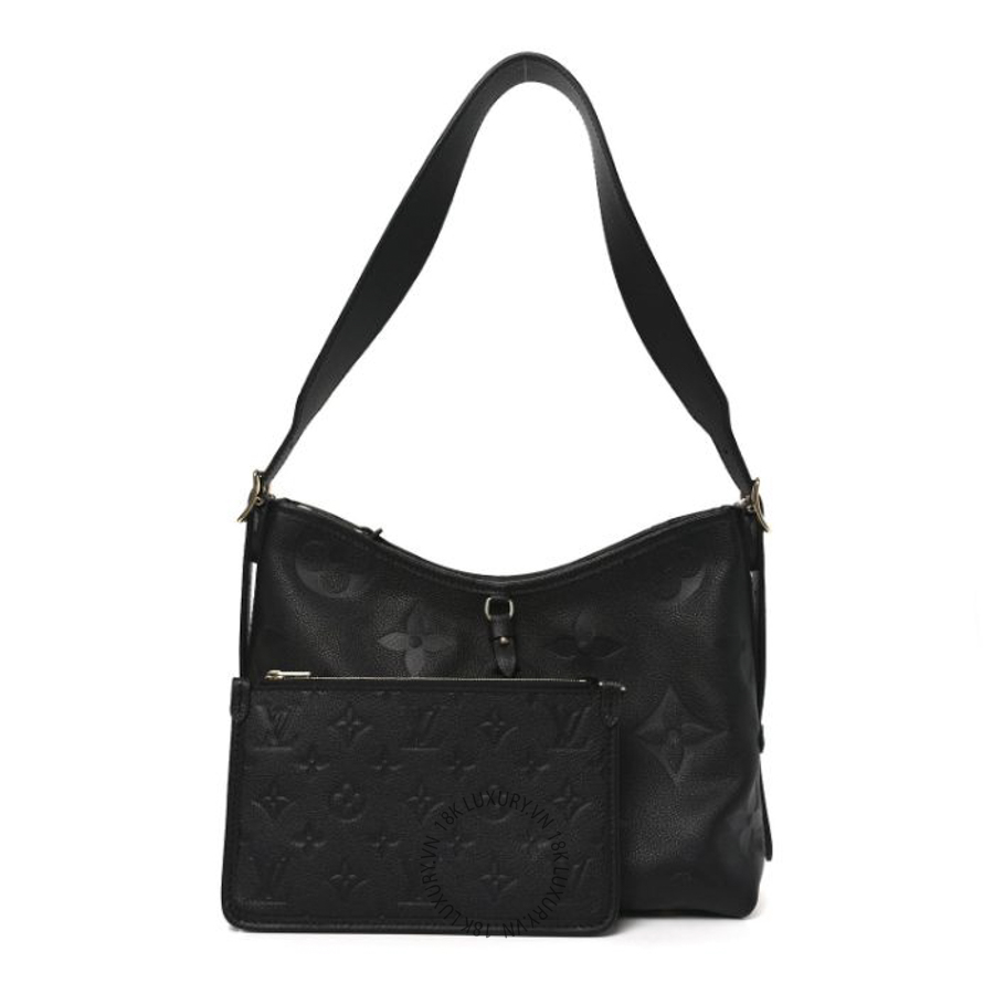 Túi Xách Louis Vuitton Empreinte Carryall PM Black NSBD488