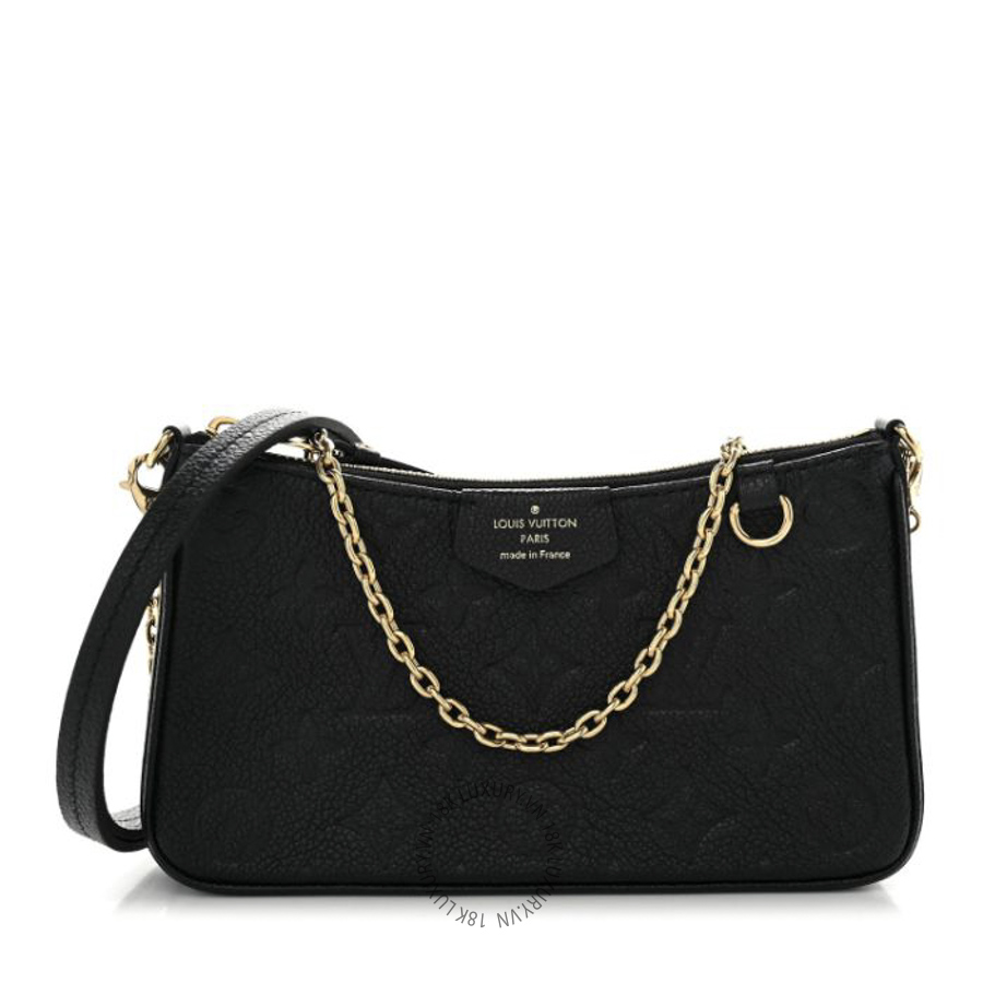 Túi Xách Louis Vuitton Empreinte Easy Pouch On Strap Black NSBD255