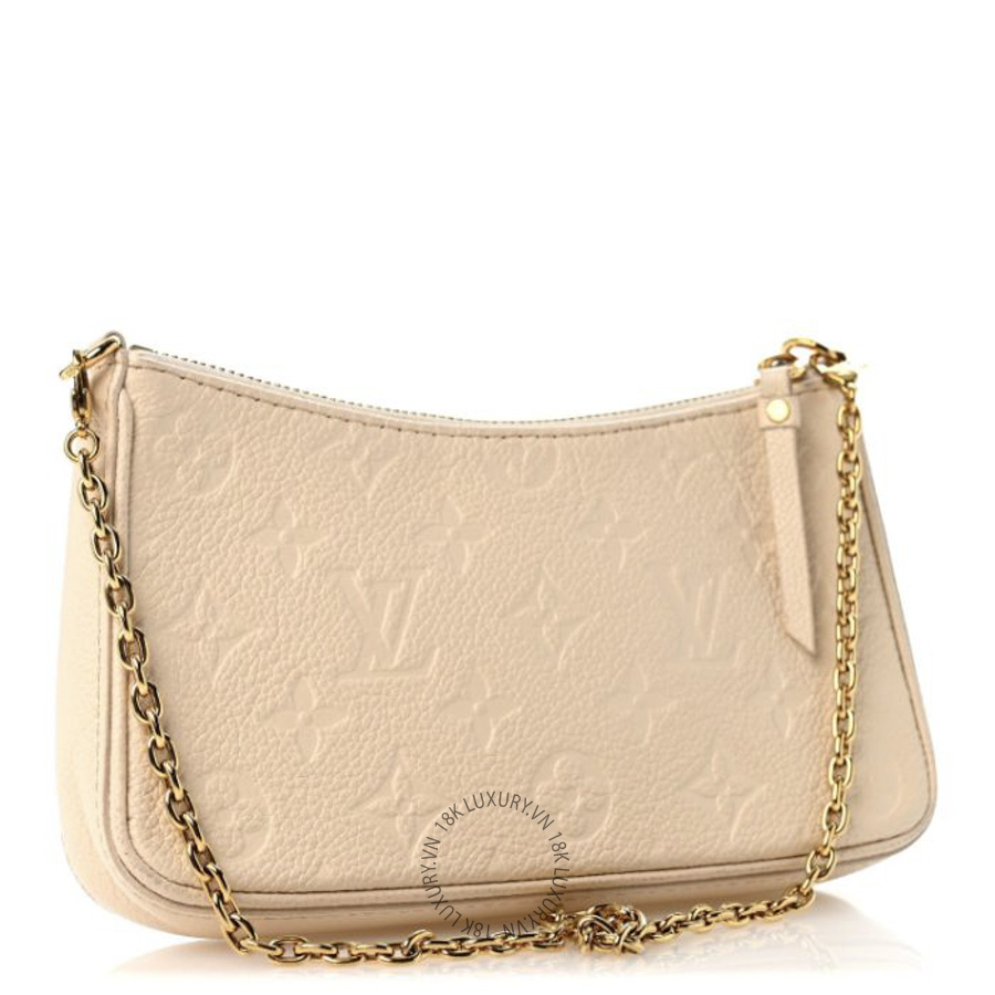 Túi Xách Louis Vuitton Empreinte Easy Pouch On Strap Cream MNGR442