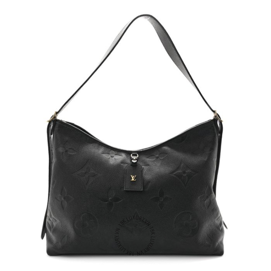 Túi Xách Louis Vuitton Empreinte Monogram Giant Carryall MM Black NSBD613