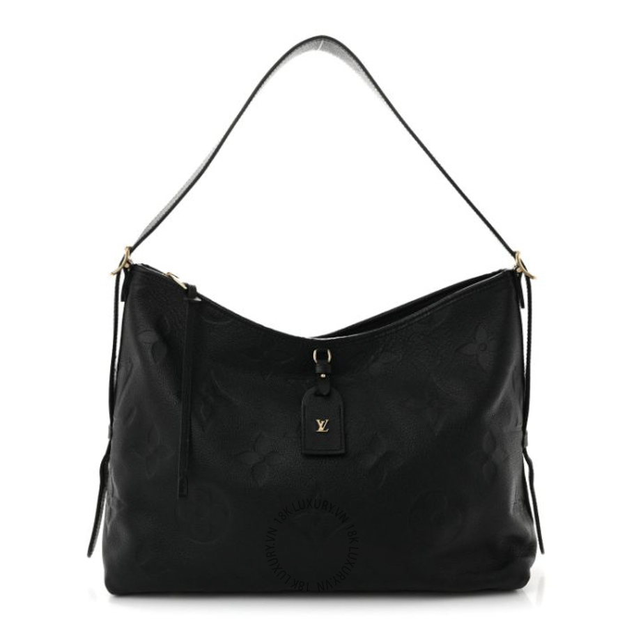 Túi Xách Louis Vuitton Empreinte Monogram Giant Carryall MM Black NSBD614