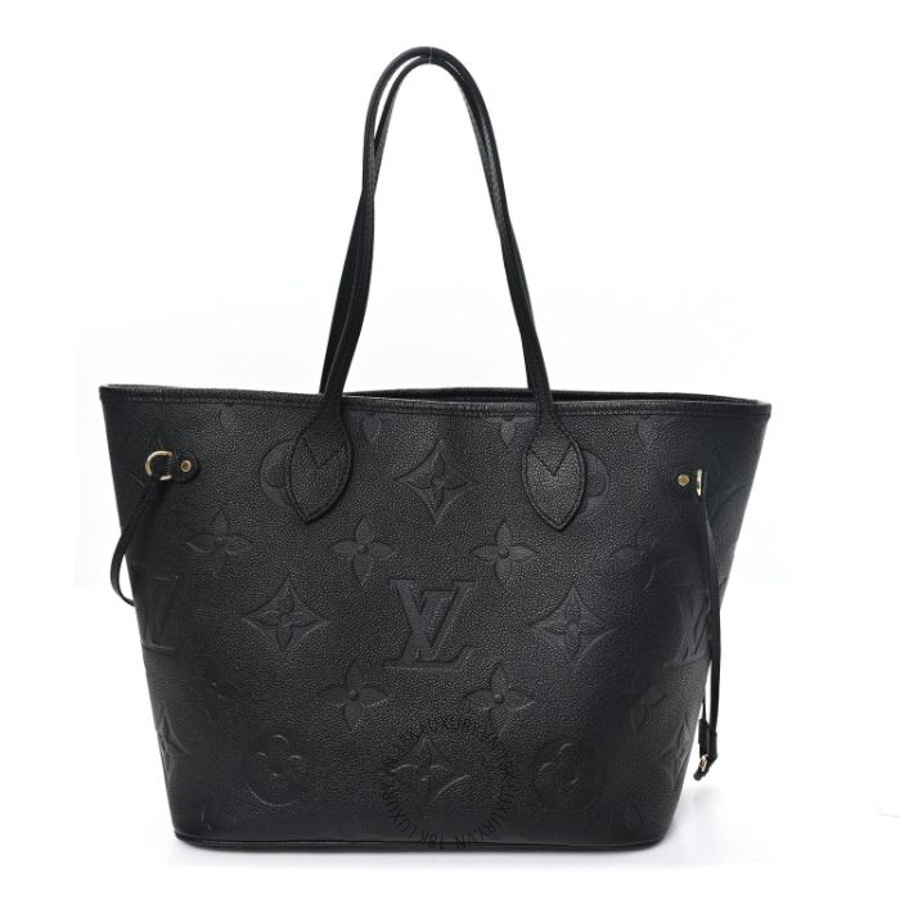 Túi xách Louis Vuitton Empreinte Monogram Giant Neverfull MM Black FPNG549