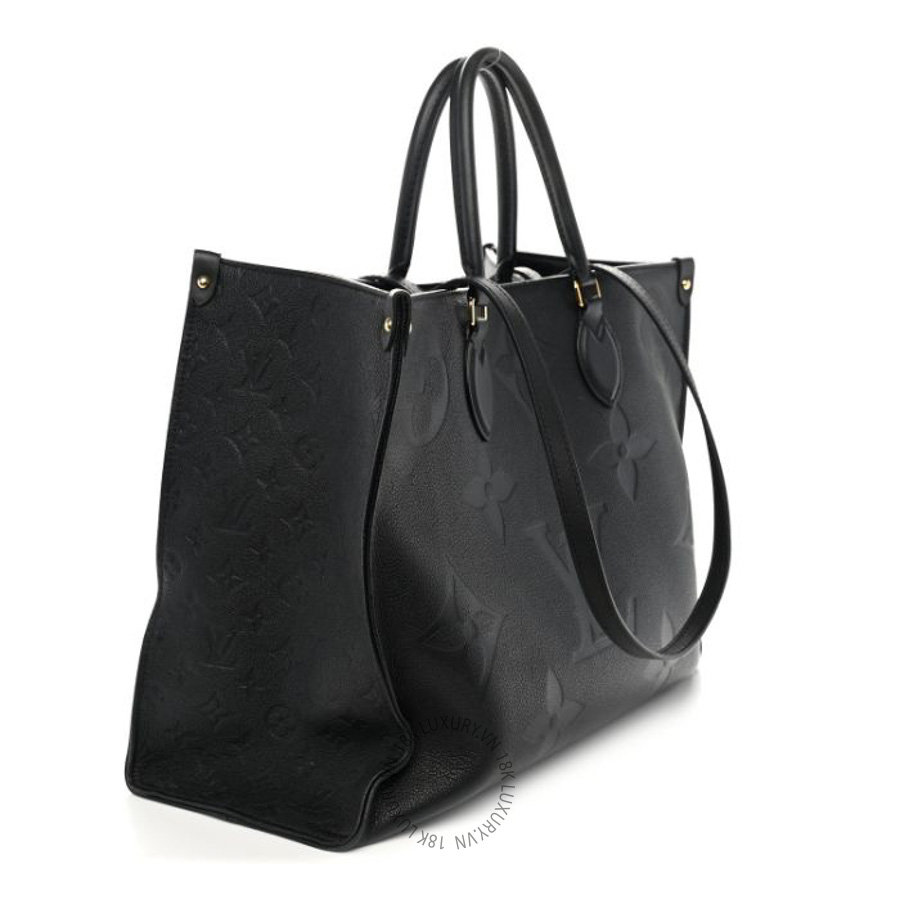 Túi xách Louis Vuitton Empreinte Monogram Giant Onthego GM Black QWE1132