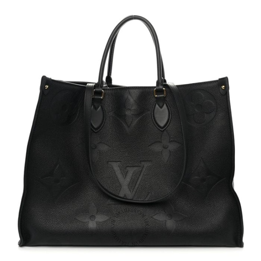 Túi xách Louis Vuitton Empreinte Monogram Giant Onthego GM Black QWE1132