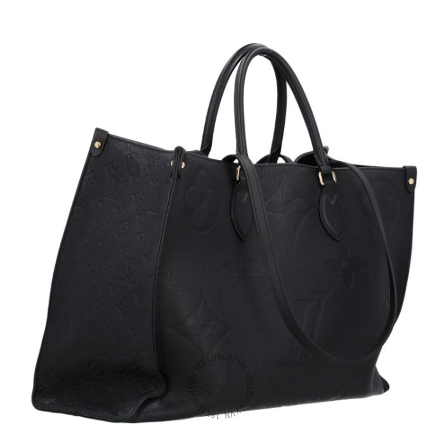 Túi xách Louis Vuitton Empreinte Monogram Giant Onthego GM Black QWE988