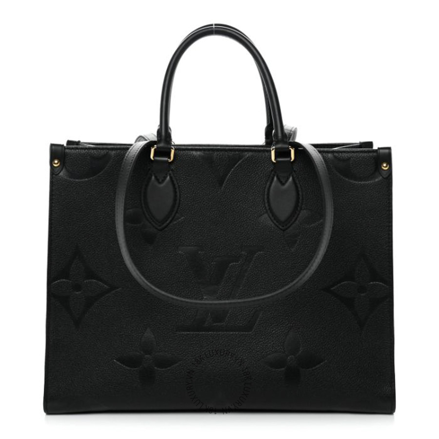 Túi Xách Louis Vuitton Empreinte Monogram Giant Onthego PM Black NSBD198