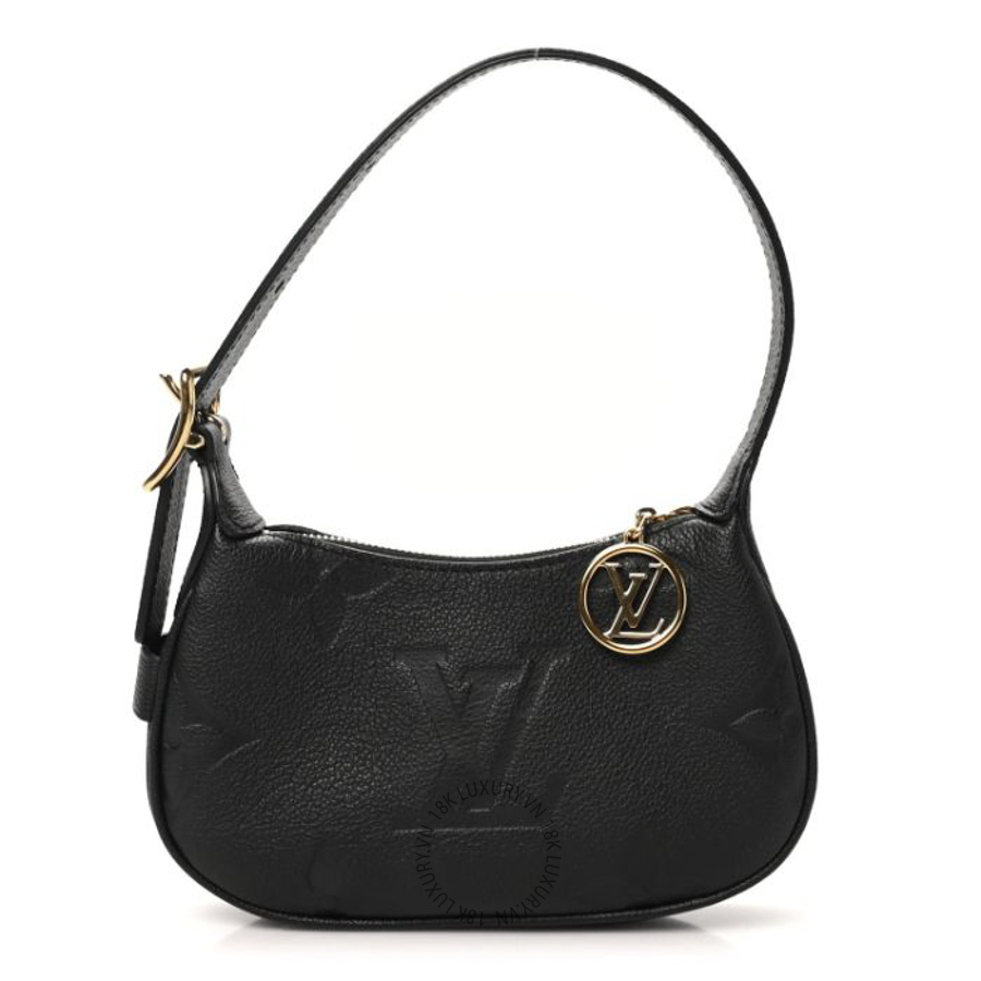Túi Xách Louis Vuitton Empreinte Monogram Mini Moon Black NSBD807