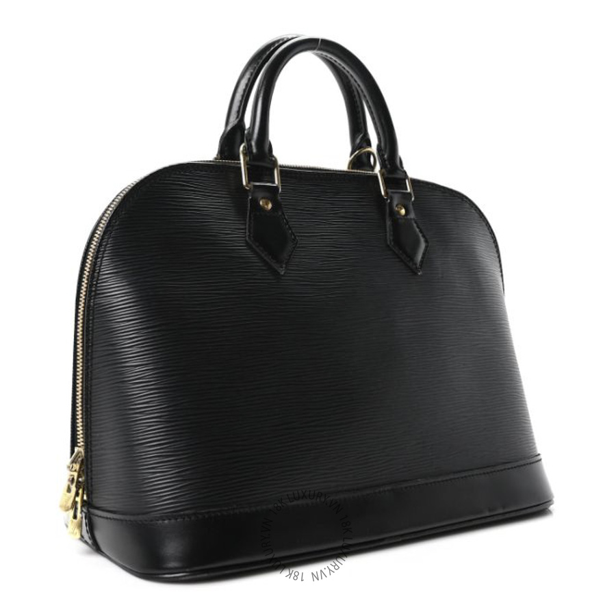 Túi Xách Louis Vuitton Epi Alma PM Black NSBD607