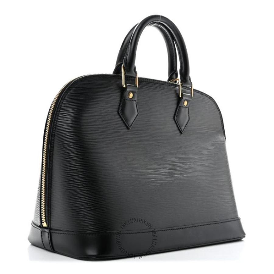 Túi Xách Louis Vuitton Epi Alma PM Black NSBD830