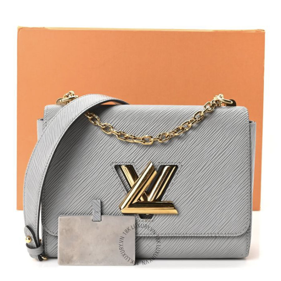 Túi Xách Louis Vuitton Epi Twist Shoulder Bag MM Etain MNGR391 23 Túi Xách Louis Vuitton Epi Twist Shoulder Bag MM Etain MNGR391