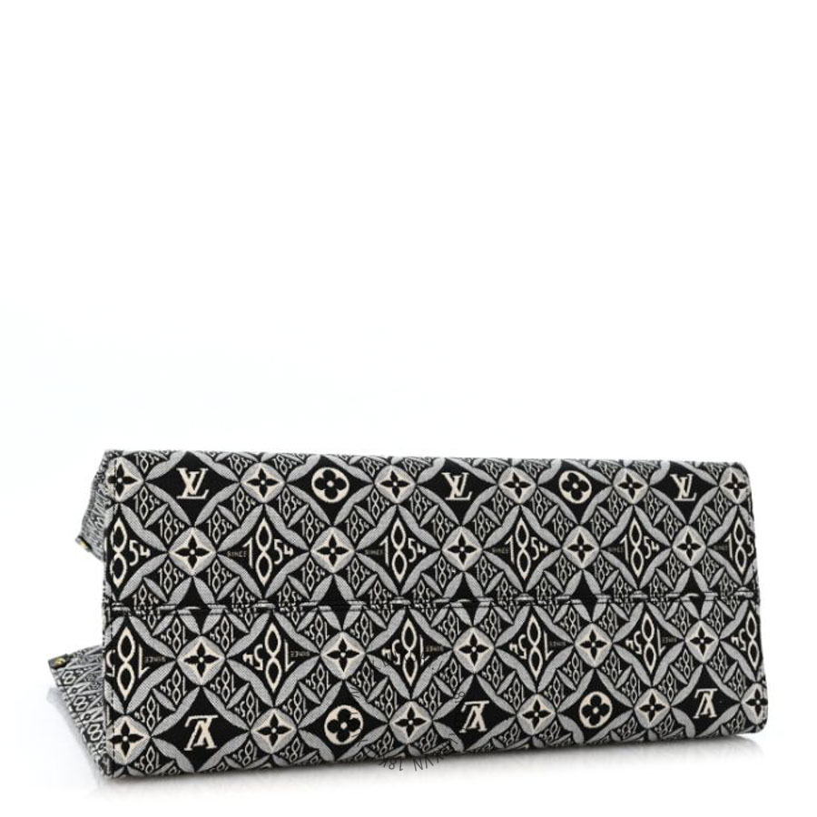 Túi Xách Louis Vuitton Jacquard Since 1854 Onthego GM Grey MNGR427 18 Túi Xách Louis Vuitton Jacquard Since 1854 Onthego GM Grey MNGR427