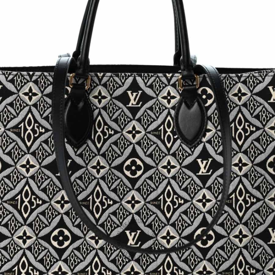 Túi Xách Louis Vuitton Jacquard Since 1854 Onthego GM Grey MNGR427 20 Túi Xách Louis Vuitton Jacquard Since 1854 Onthego GM Grey MNGR427
