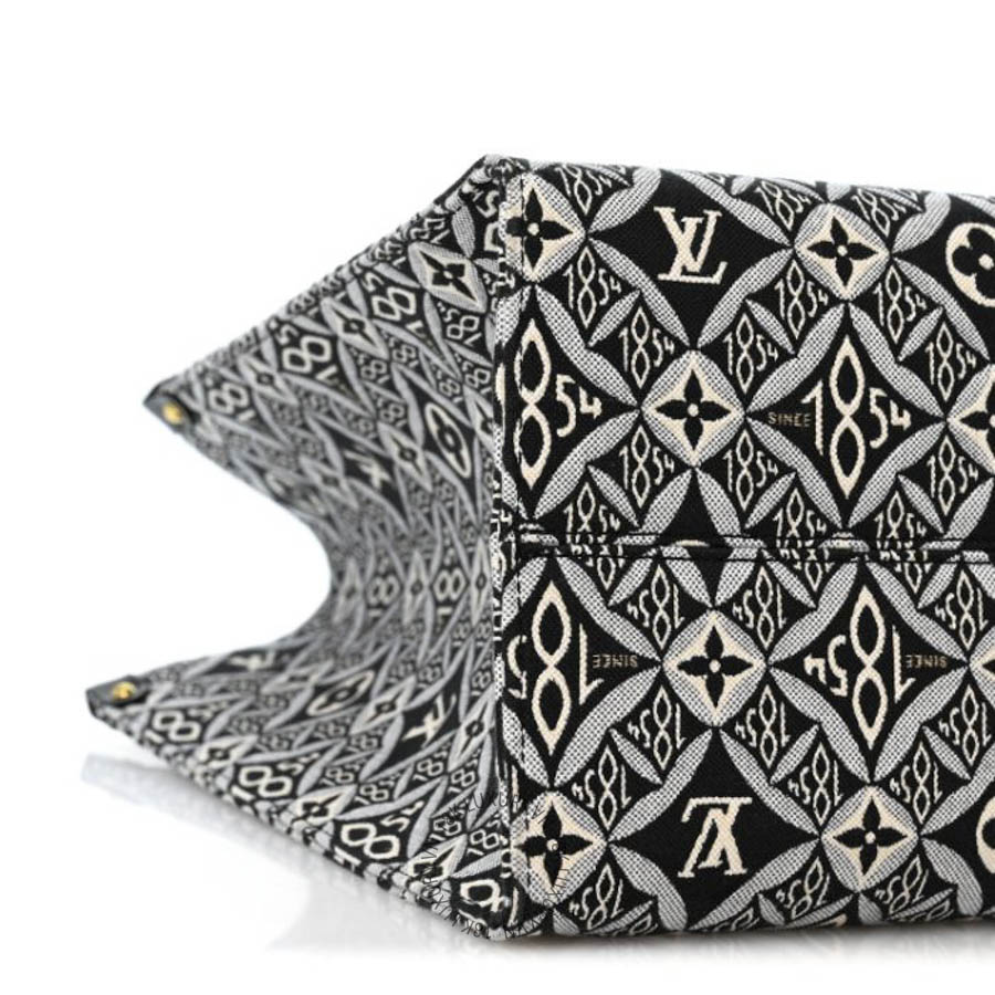 Túi Xách Louis Vuitton Jacquard Since 1854 Onthego GM Grey MNGR427 21 Túi Xách Louis Vuitton Jacquard Since 1854 Onthego GM Grey MNGR427