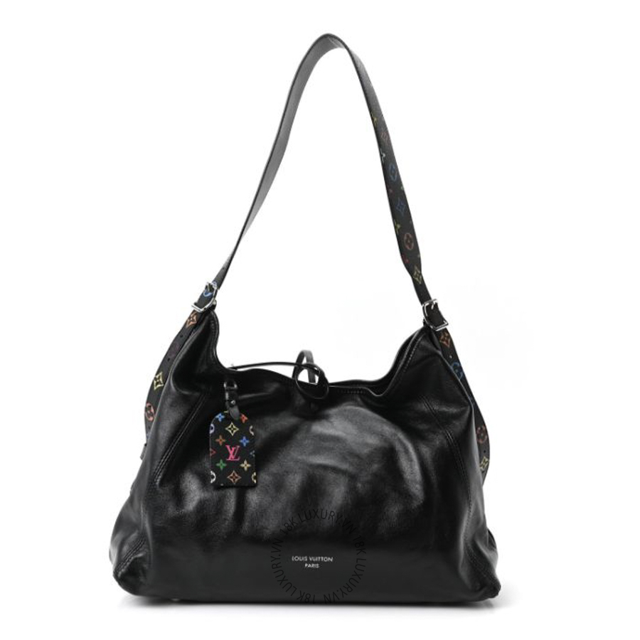 Túi Xách Louis Vuitton LV X TM Lambskin CarryAll Vibe MM Black MNGR468