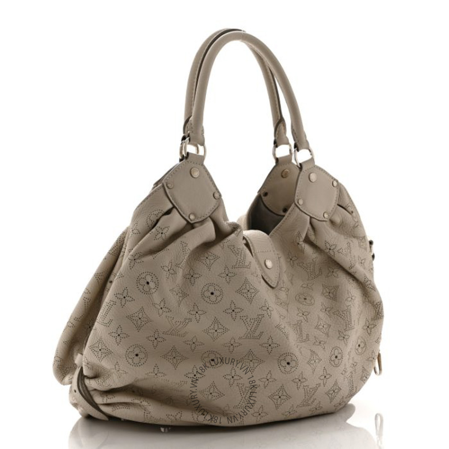 Túi Xách Louis Vuitton Mahina L Ivory NSBD593