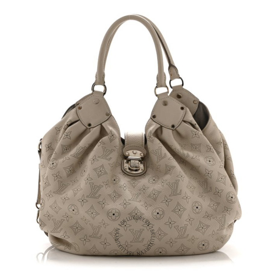 Túi Xách Louis Vuitton Mahina L Ivory NSBD593
