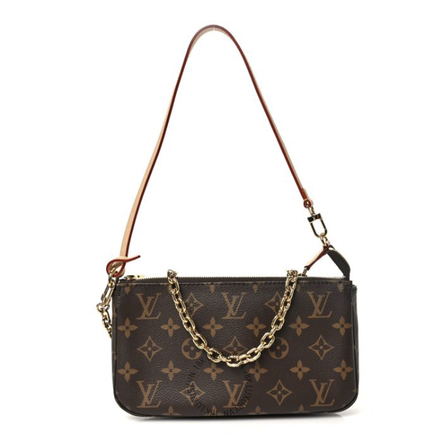 Túi Xách Louis Vuitton Monogram Chain Pochette Accessories NSBD009