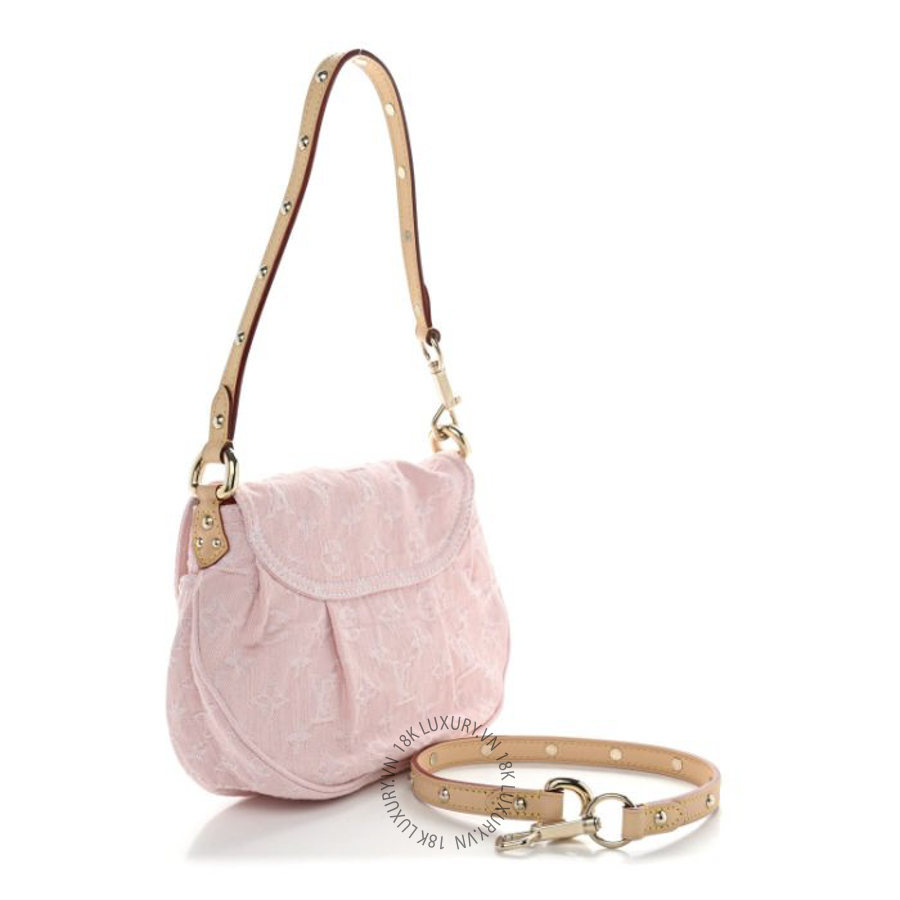 Túi Xách Louis Vuitton Monogram Denim Sunset Washed Pink NSBD207