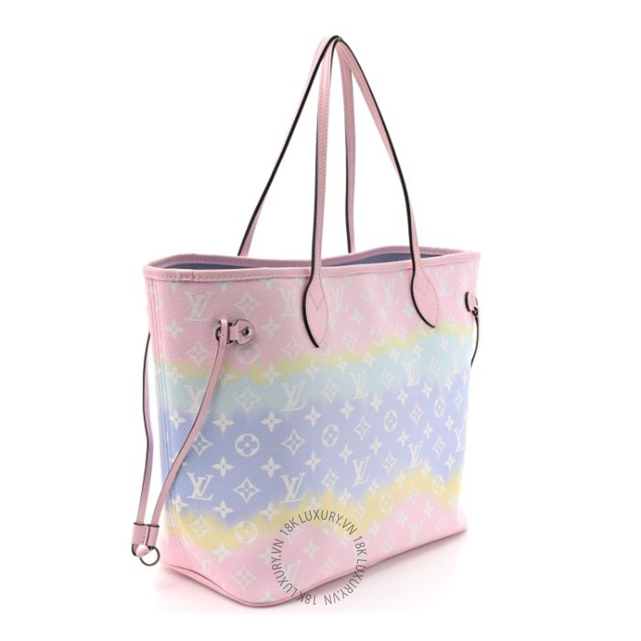 Túi xách Louis Vuitton Monogram Escale Neverfull MM Pastel FPNG696 8 Túi xách Louis Vuitton Monogram Escale Neverfull MM Pastel FPNG696