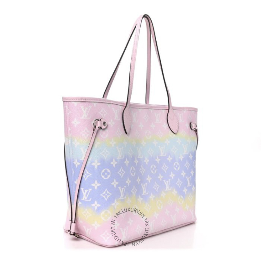 Túi Xách Louis Vuitton Monogram Escale Neverfull MM Pastel MNGR741 18 Túi Xách Louis Vuitton Monogram Escale Neverfull MM Pastel MNGR741