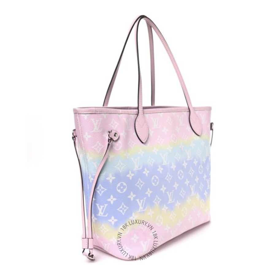 Túi Xách Louis Vuitton Monogram Escale Neverfull MM Pastel NSBD653