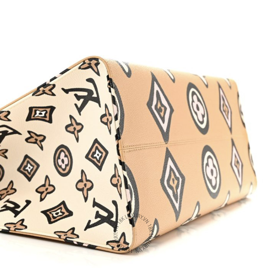 Túi Xách Louis Vuitton Monogram Giant Wild At Heart Onthego GM Arizona NSBD060 19 Túi Xách Louis Vuitton Monogram Giant Wild At Heart Onthego GM Arizona NSBD060