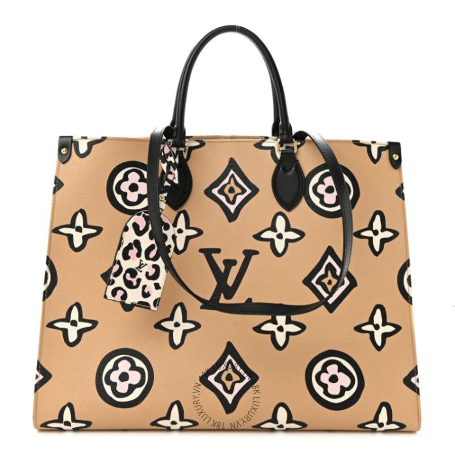 Túi Xách Louis Vuitton Monogram Giant Wild At Heart Onthego GM Arizona NSBD060