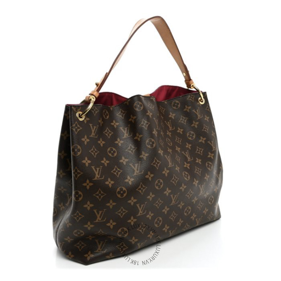 Túi Xách Louis Vuitton Monogram Graceful MM Pivoine MNGR004