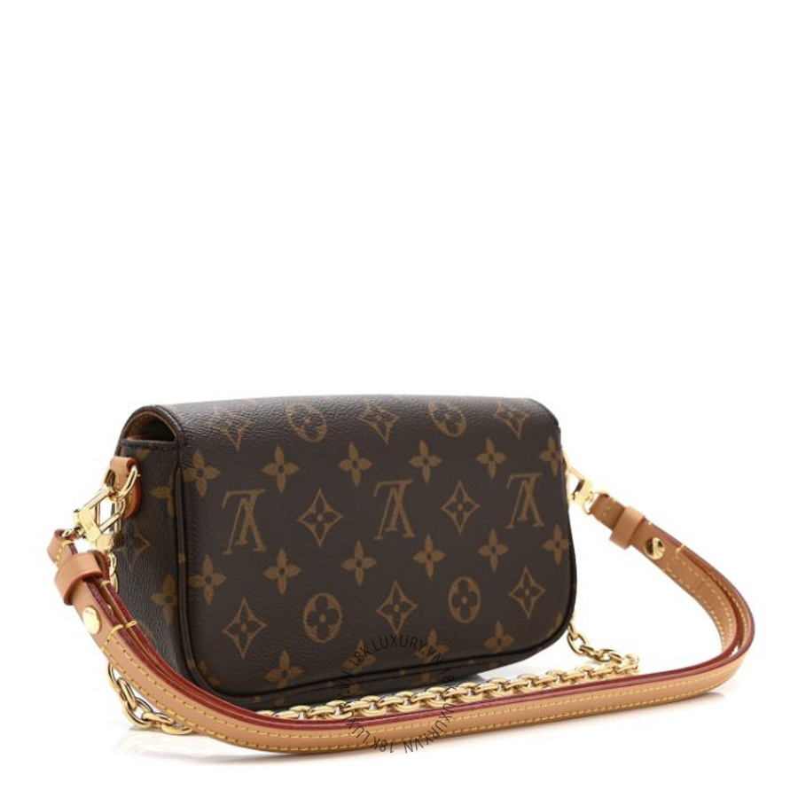 Túi Xách Louis Vuitton Monogram Ivy Wallet On Chain NSBD411