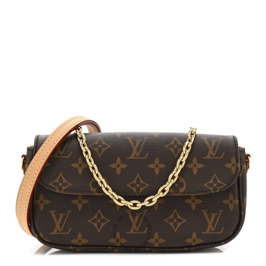 Túi Xách Louis Vuitton Monogram Ivy Wallet On Chain NSBD411
