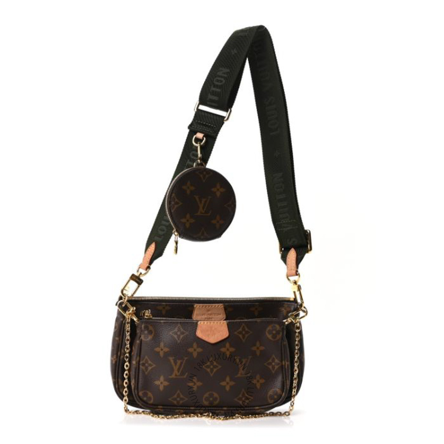 Túi xách Louis Vuitton Monogram Multi Pochette Accessories Kaki FPNG020