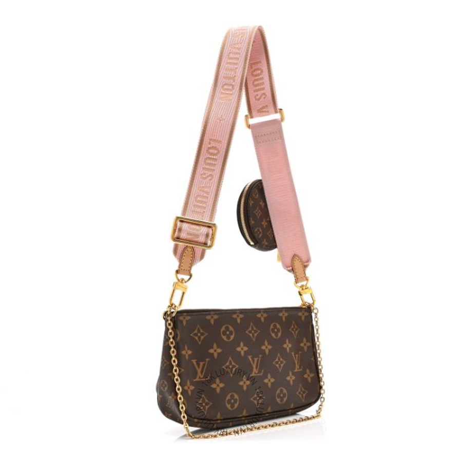 Túi xách Louis Vuitton Monogram Multi Pochette Accessories Rose Clair FPNG1622