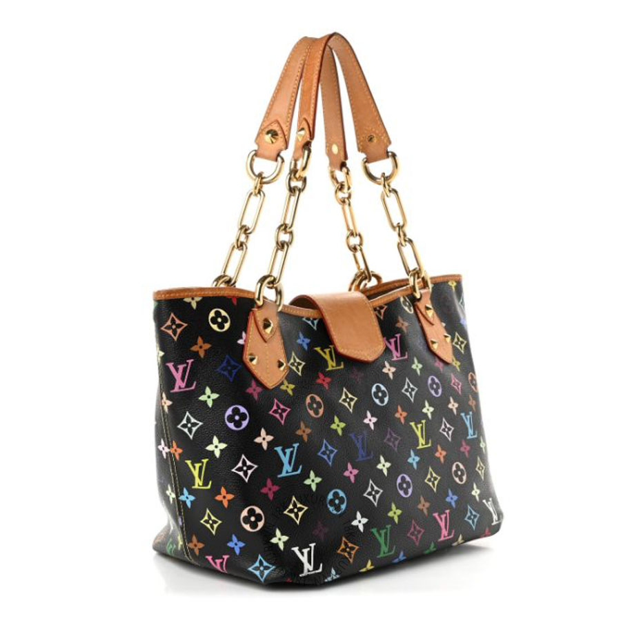 Túi xách Louis Vuitton Monogram Multicolor Annie GM Black FPNG1702
