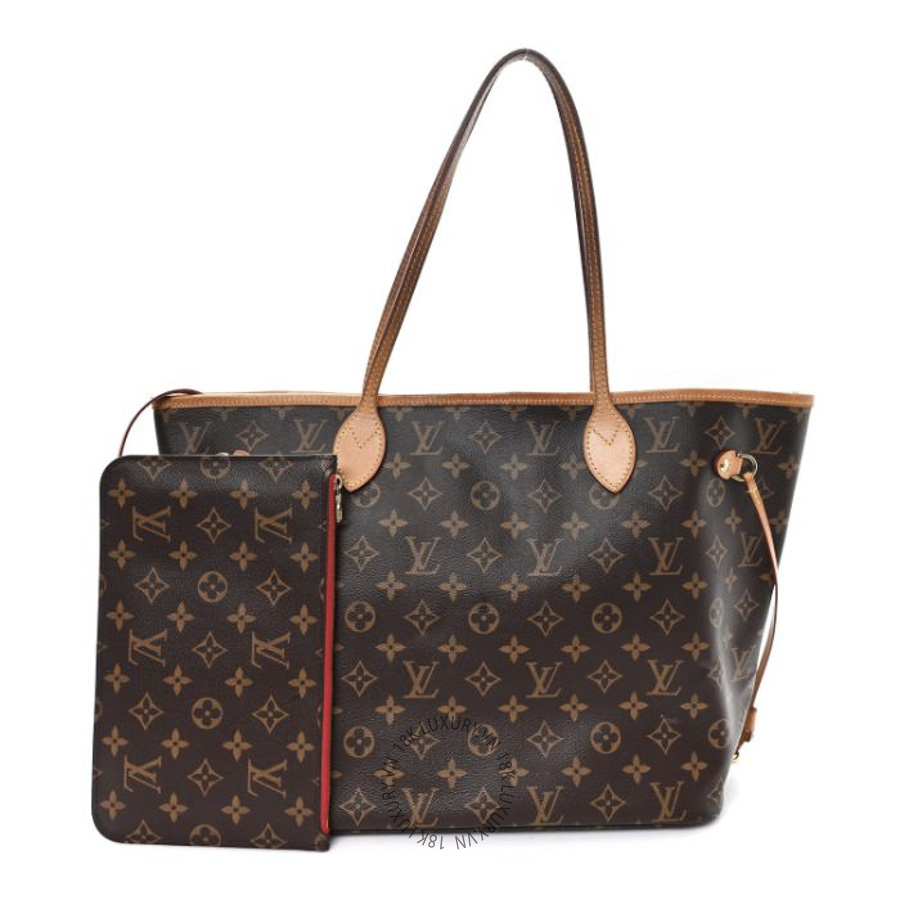 Túi Xách Louis Vuitton Monogram Neo Neverfull MM Cherry MNGR756