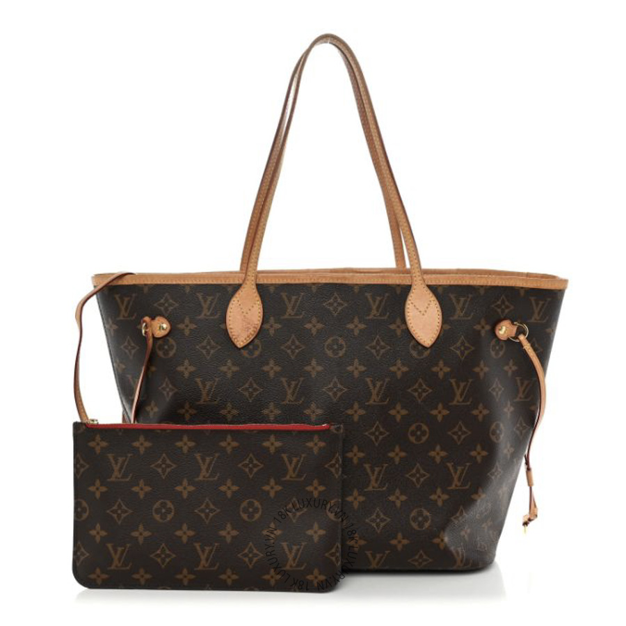 Túi Xách Louis Vuitton Monogram Neo Neverfull MM Cherry NSBD514