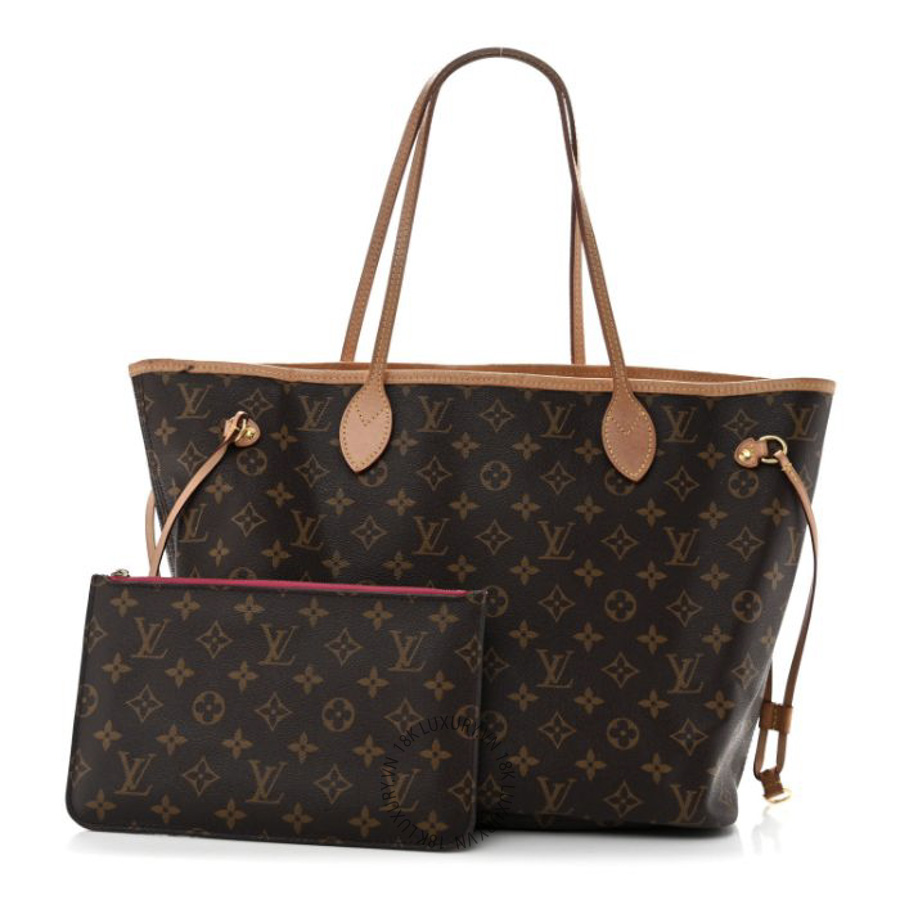 Túi Xách Louis Vuitton Monogram Neo Neverfull MM Pivoine MNGR163