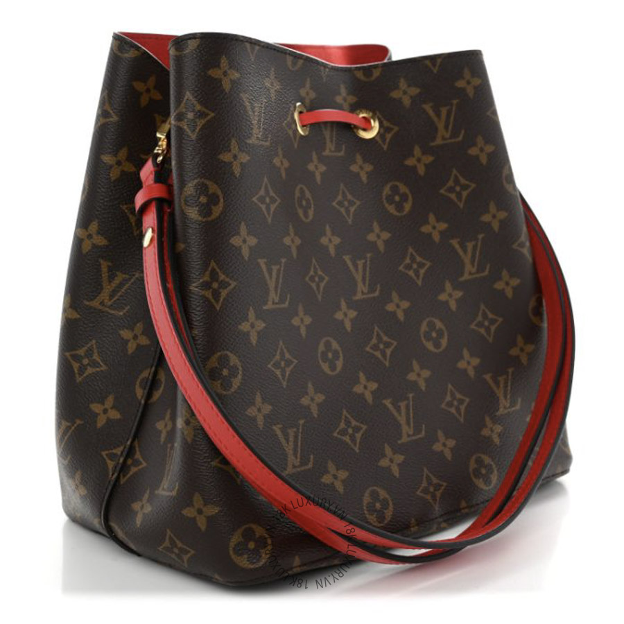 Túi Xách Louis Vuitton Monogram Neonoe MM Coquelicot NSBD078